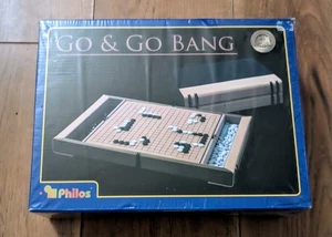 Philos Go & Go Bang Gioco da Tavolo Strategico in Custodia di Legno - Philos, Nuovo e Sigillato - Foto 1 di 4