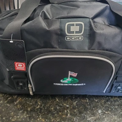 Bolso de Viaje Ogio Forces On The Fairways Big Dome Gimnasio Negro Nuevo con Etiquetas Bolsillo para Zapatos Foto 1 de 4