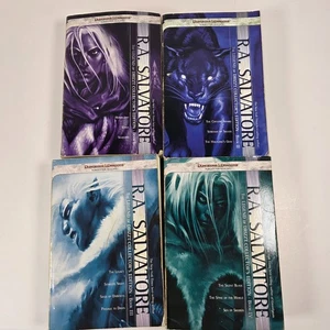 The Legend of Drizzt Collector's Edition 1-4 Paperback Books - Forgotten Realms - Imagen 1 de 15