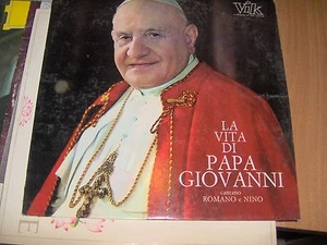 LP LA VITA DI PAPA GIOVANNI CANTANO NINO -ROMANO 1964 COPERTINA EX++ VINILE MINT - Imagen 1 de 1