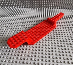 LEGO camión semirremolque remolque rojo Red Vehicle Trailer Base 6x26x2 30184 A170 - Imagen 1 de 1