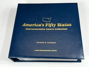 America’s Fifty States Commemorative Covers Collection Postal Society Binder - Picture 1 of 13