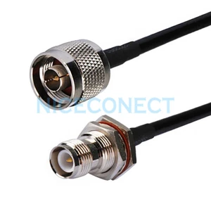 Cable coleta mampara KSR195 macho a conector RP-TNC hembra (pin macho) 1,5 M N - Imagen 1 de 3