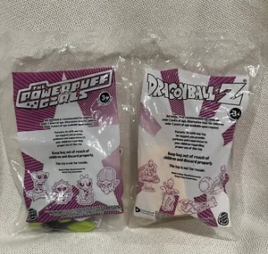 Burger King - Dos - Power Puff Girls MOJO JOJO y DBZ TRUNKS Juguetes de Comida - NUEVO - Imagen 1 de 4