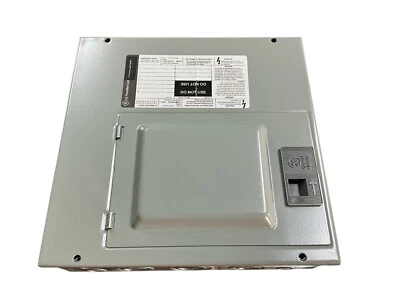 GE TLM612SCUDP 125 Amp 6-Space 12-Circuit Indoor Main Lug Circuit Breaker Panel - Image 1 of 4