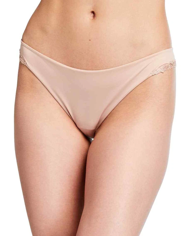Calzoncillo brasileño Beatrice beige talla grande La Perla para mujer Foto 1 de 2