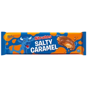 Nidar Stratos Salty Caramel Melkesjokolade 185g - Norwegian Chocolate - Picture 1 of 1