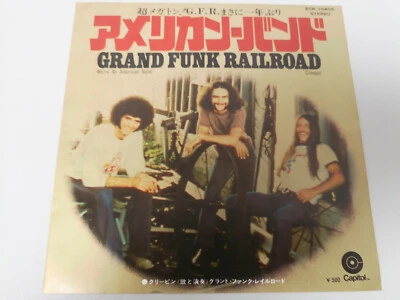 GRAND FUNK RAILROAD "WE'RE AN AMERICAN BAND" ORIG JP 1973 EX/M- - Photo 1/4