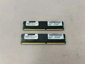 IBM 39M5782 1GB Kit (2x 512 MB) PC2-5300 667 MHz ECC Chipkill DDR2 FBDI - Bild 1 von 1