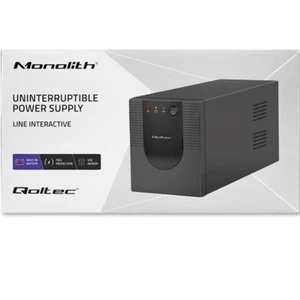 Qoltec Zasilacz awaryjny UPS Monolith 2000VA 1200W - Picture 1 of 11