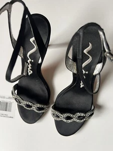 Zapatos Nina New York Vasek- LS Negro Lustre SA Talla 5 Envío el mismo día - Imagen 1 de 4