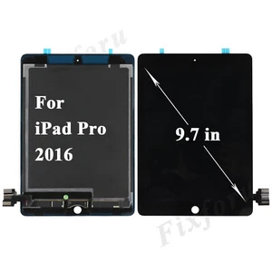 For iPad Pro 9.7in 2016 LCD Display Assembly Touch Screen Replacement Black - Picture 1 of 8