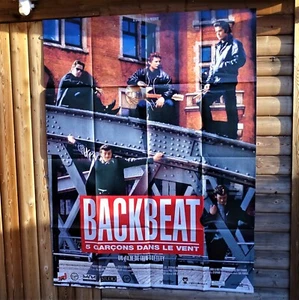 Backbeat The Beatles 1994 original French movie posters launch brochure Hamburg - Picture 1 of 7