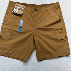 Lucky Brand Workwear Ripstop Cargo Short Reg Fit Men 44W Golden Brown NWT - Picture 1 of 18