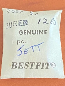 VINTAGE BAUME & MERCIER 12810 OR BUREN 1280 THIRD WHEEL - Picture 1 of 2