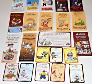 Munchkin Promo Item Lot: 16 promo cards 16 bookmarks set Steve Jackson Games SJG - Picture 1 of 3