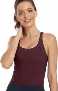 HeyNuts Longline Zeal Bra Medium Support Wirefree Sports Bra Cropped Top Size XL - Picture 1 of 6