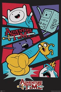 Adventure Time Comic Poster 71 Size 61 x 91.5cm - Imagen 1 de 2