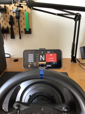 Thrustmaster T300 (RS) Phone Holder Mount - SimRacing accessories - SimRacing - Image 1 of 4