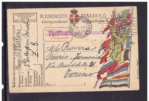 Timbro WW1 Posta Militare Concentramento Sezione E.P. 1919  WY735 - Picture 1 of 1