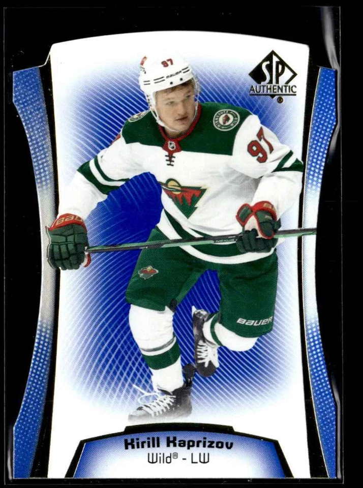 2021-22 Sp Authentic Die cuts blue Kirill Kaprizov #DC-25 H7R2F - Image 1 of 2