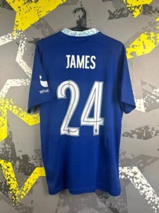 James Chelsea Jersey Home football shirt 2022 - 2023 Blue Nike Men Size M ig93 - Picture 1 of 15