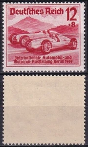 Alemania 1939 Yvert 628 coches montado en muy buen estado - Imagen 1 de 1
