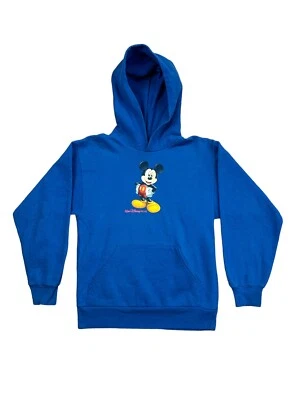 Sudadera con Capucha Gráfica Walt Disney World Mickey Mouse en Azul Juvenil Talla Grande Pullover Foto 1 de 4