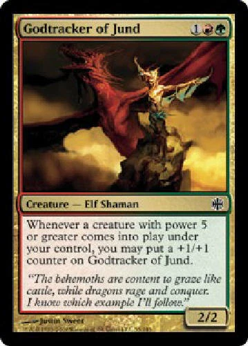GODTRACKER OF JUND FOIL X4 4 4X Alara Reborn MTG Magic Cards DJMagic - Image 1 of 1