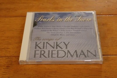 PEARLS IN THE SNOW - SONGS OF KINKY FRIEDMAN CD [SEALED] *CRACKED CASE* Foto 1 de 4