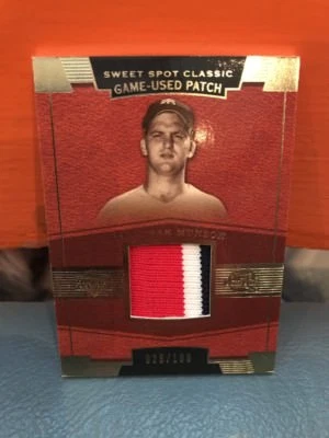 Parche clásico Thurman Munson 2004 Upper Deck Sweet Spot 3 colores Foto 1 de 2