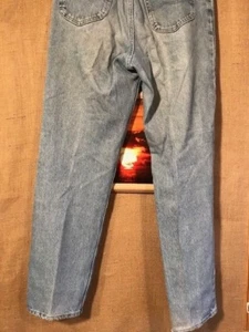 Lee men’s stonewashed jeans 32W x 33.5L zip fly loose straight fit - Picture 1 of 5