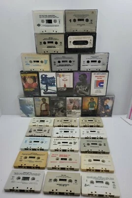 33 Cassette Tape Lot 70s 80s Jazz Funk R&B / Coltraine, Commodores, Billy Ocean - Image 1 of 4