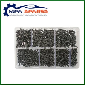 700 ASSORTED SELF TAPPERS BLACK FLANGED 6-10 GAUGE - Picture 1 of 2