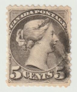 1870-1894 Canada - Queen Victoria - 5 Cent Stamp