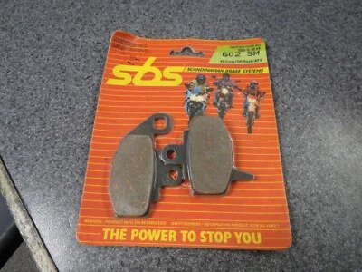 Новый из старых запасов комплект передних тормозных колодок SBS подходит для: Kawasaki KLR650 87-88 KX500 KX250 KX125 602SM - Изображение 1 из 2