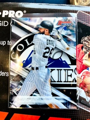 2016 Bowmans Best TOP PROSPECTS David Dahl #TP-32 Colorado Rockies 820 - Image 1 of 2