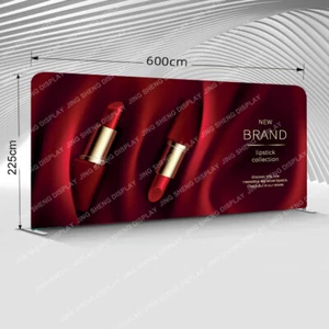 Insegna cabina stand pop up display fiera parete sfondo portatile personalizzato 20 piedi - Foto 1 di 5