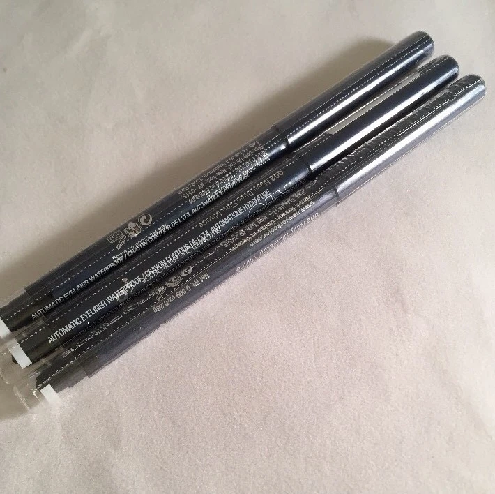 QTY 3-NYC HD Automatic EyeLiner Waterproof Pencil 002 Navy Blue COMBINEDSHIPPING - Image 1 of 3