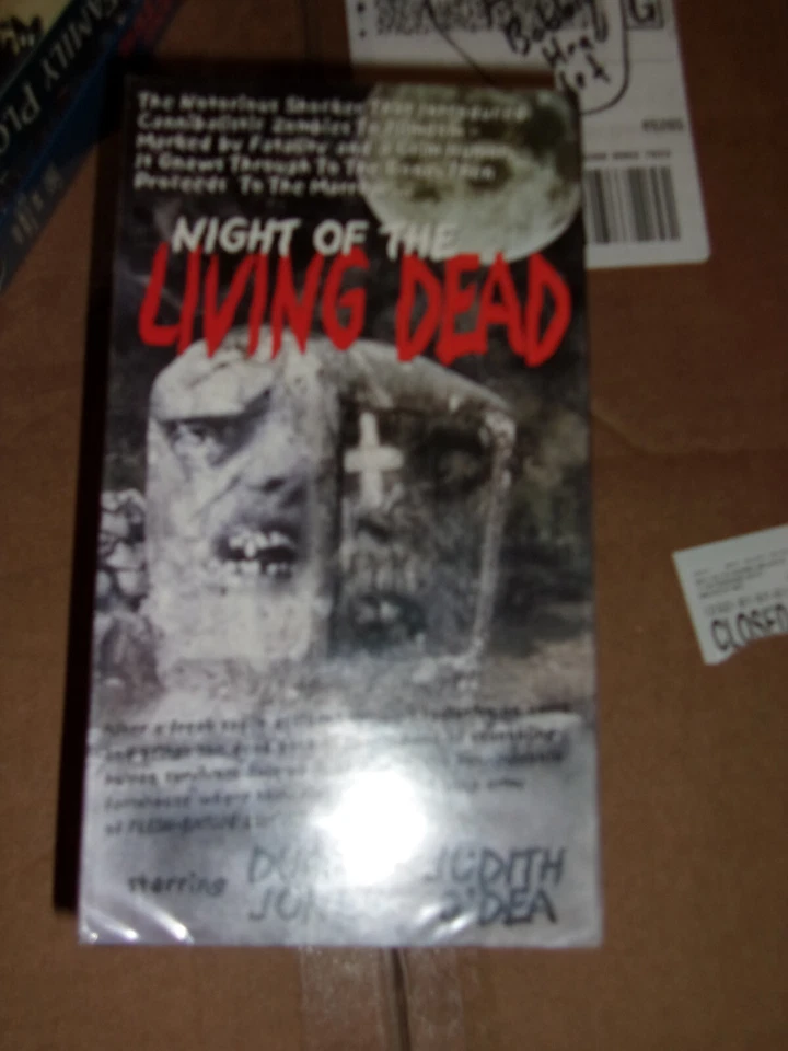 Night Of The Living Dead Sealed VHS Horror - Image 1 of 1