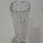 Mystery Artist - Hand Blown Cut Crystal Glass Vase - (Signed)