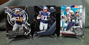 Rob Gronkowski Patriots Topps Composite Set Black, All Chrome Team, & Voltiac - Picture 1 of 1