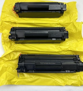 3PK 83A CF283A Toner Cartridge for HP LaserJet Pro M127fn M127fw M125nw MFP 283A - Picture 1 of 4