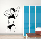 Vinyle décalcomanie murale eau maillot de bain sports nautiques piscine autocollants muraux (g1288)