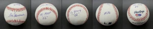 Don Newcombe SIGNED ROMLB Baseball STATS Brooklyn LA Dodgers PSA/DNA AUTOGRAPHED - Picture 1 of 1