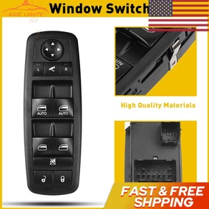 Fit Dodge Ram 2500 3500 2014 Front 2015 Master Window Power Control Switch Black - Picture 1 of 14