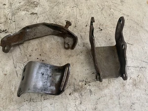 1969-72 CHEVY V-8 SMALL BLOCK POWER STEERING PUMP BRACKETS OEM GM CHEVROLET - Picture 1 of 4