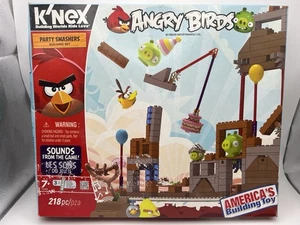 K'NEX Angry Birds 72458 Party Smashers Building Set 218 Pieces Rare New Open Box - Picture 1 of 24