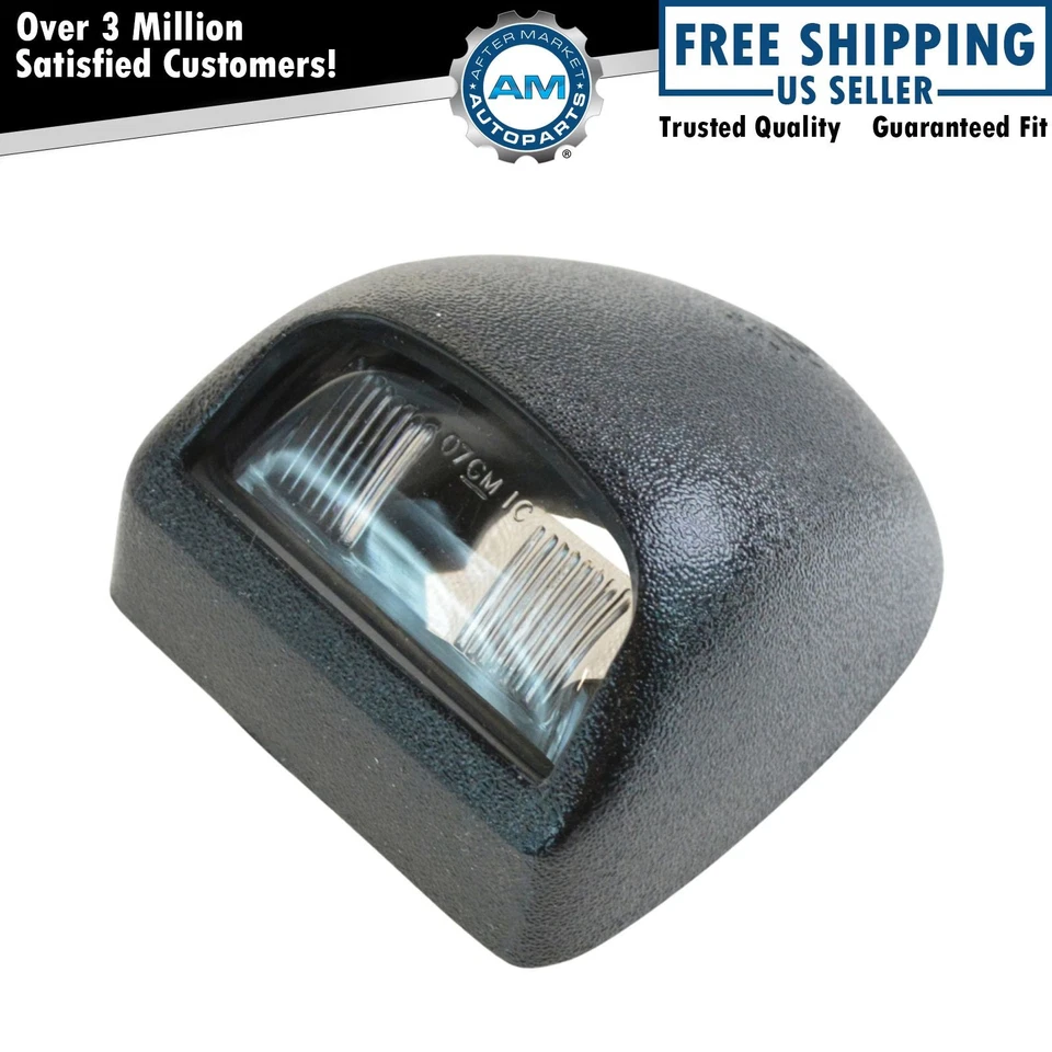 Лампа для номерного знака от оригинального производителя текстурированная черная крепление на задний бампер каждая для Chevy GMC - Изображение 1 из 4