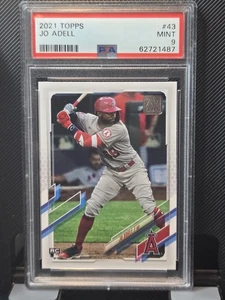 Topps #43 Jo Adell 2021 PSA 9 - Imagen 1 de 2